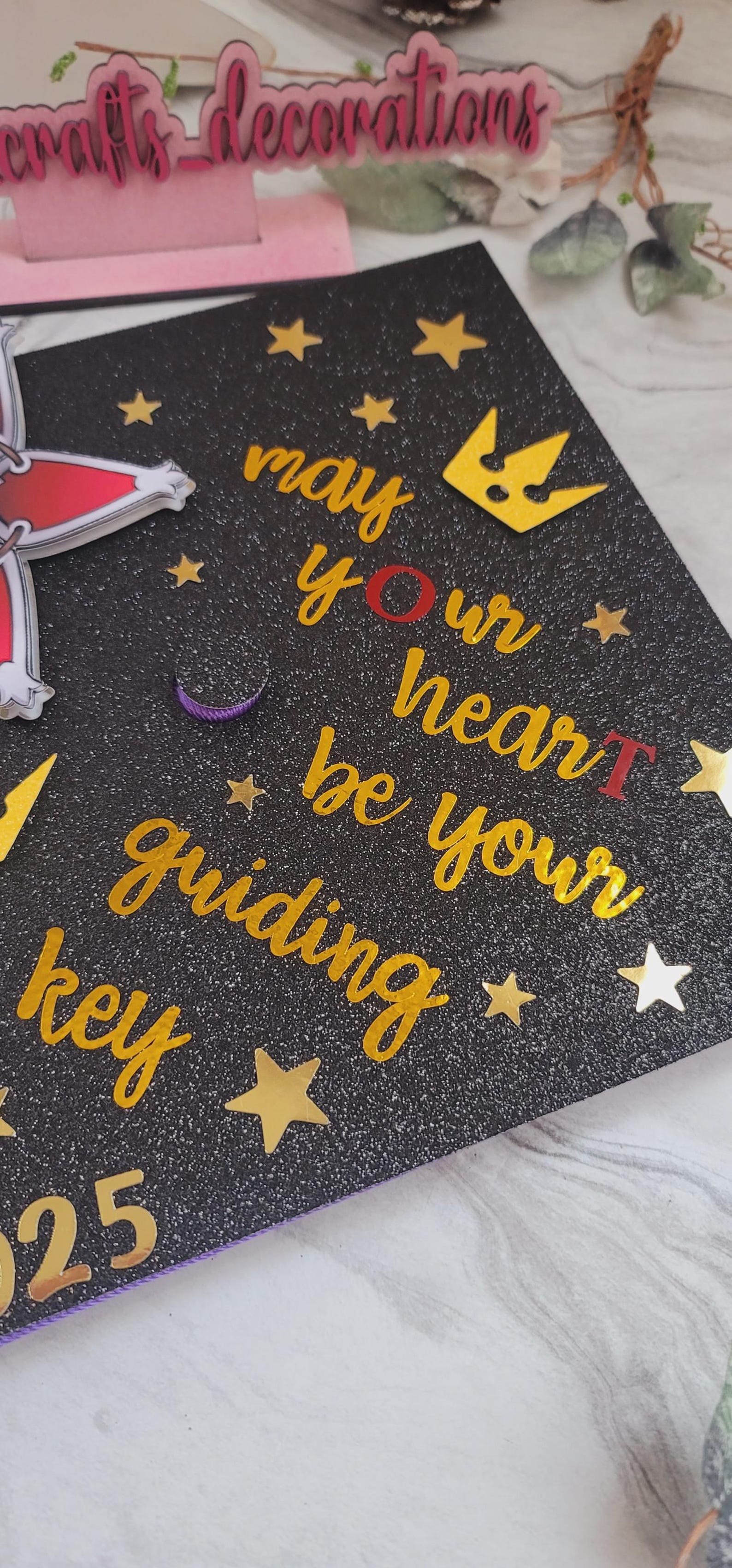 Stars Graduation Cap Custom Kingdom Star Graduation Cap Topper, Class of 2026, Graduation ...