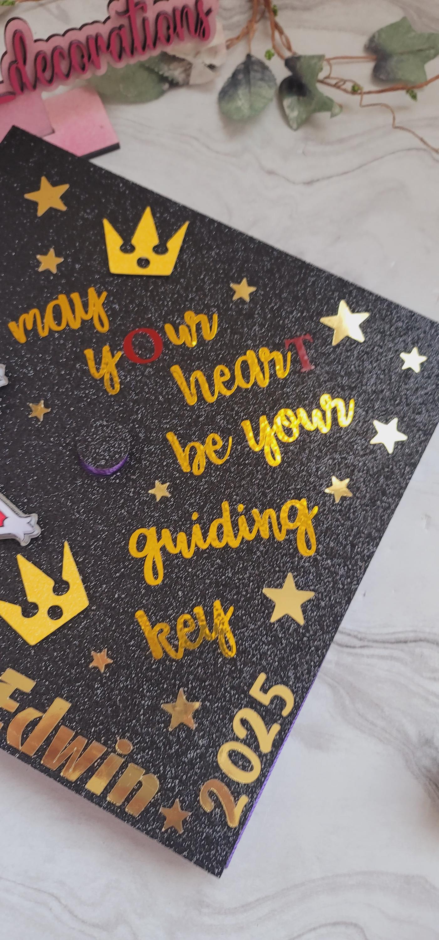 Stars Graduation Cap Custom Kingdom Star Graduation Cap Topper, Class of 2026, Graduation ...