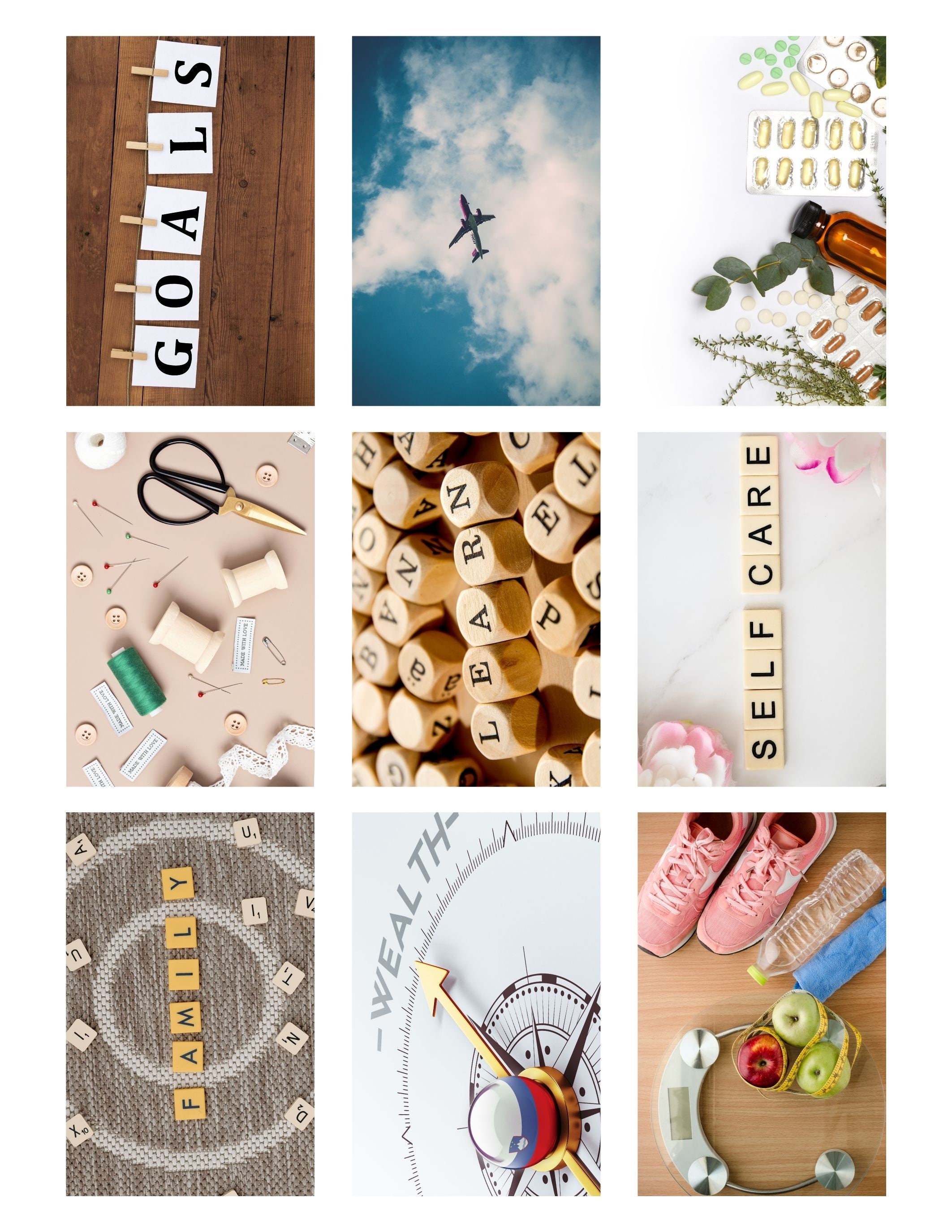 2024 Vision Board Digital Bundle - Etsy
