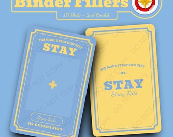 Carpeta de fotos de identificación de Stray Kids: Club de fans de la segunda generación (Descarga digital)