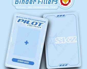 Carpeta de fotos de identificación de Stray Kids: Reunión de fans piloto (descarga digital)