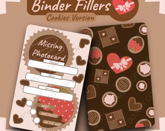 Carpeta fotográfica de galletas dulces: Tema K-pop (descarga digital)