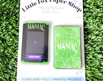 Gira de Maniac en Seúl / Foto de identificación de STRAY KIDS / Carpeta de tarjetas fotográficas de Kpop