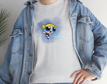 T-shirt Vintage Powerpuff Girls (Cartoon Network) - Style Années 90 / Y2K - Taille M - Occasion Très Bon état
