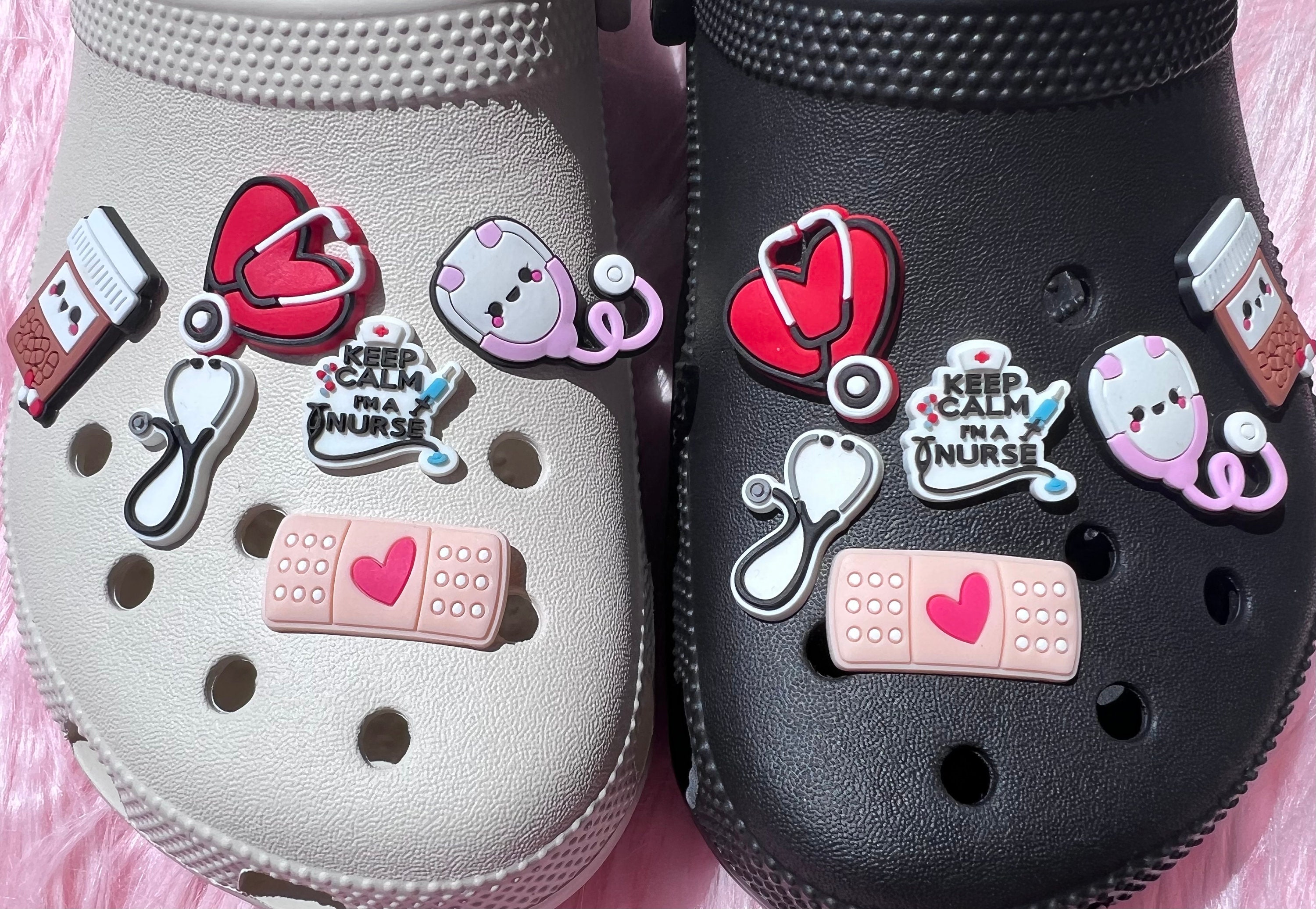 crocs jibbitz charms nurse lvn