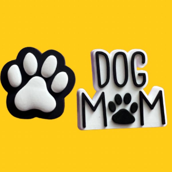 Dog Mom Croc Charm | Dog Lovers Croc Charms | Pet Lovers Croc Charms