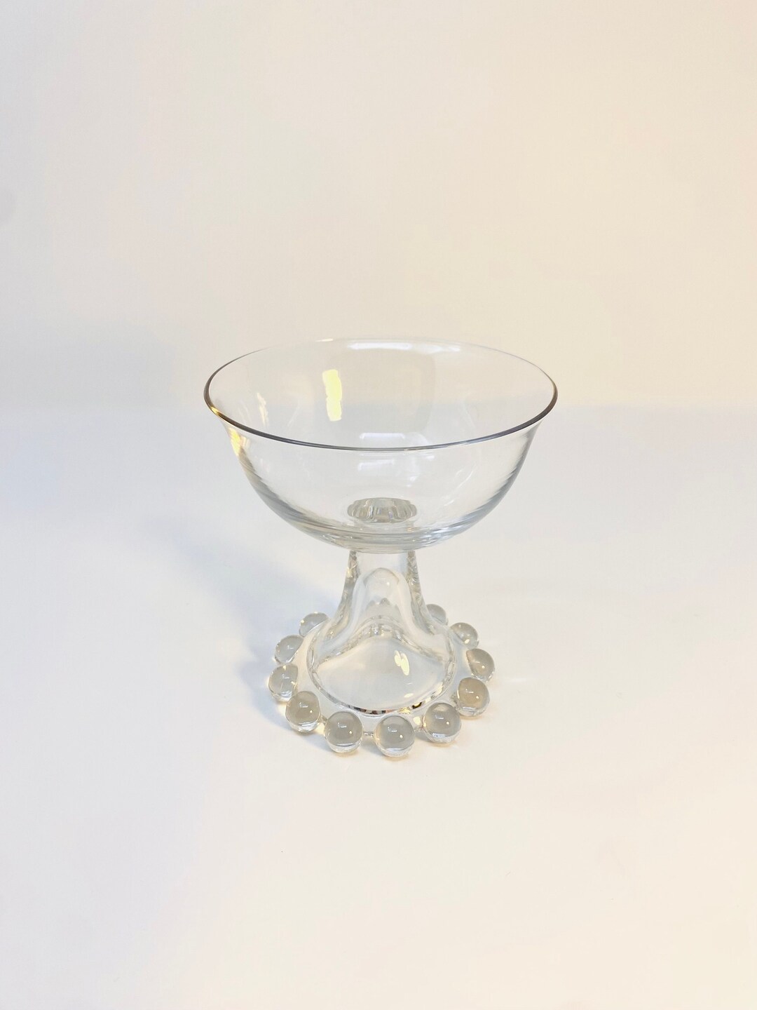 Vintage Candlewick Tall Sherbet Glass From Imperial Glass Co. Etsy