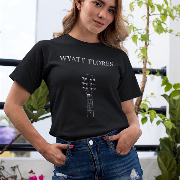 Wyatt Flores T-Shirt, Wyatt Flores, Guitar Illustration, Wyatt Flores Shirt, Wyatt Flores Milwaukee, Wyatt Flores Life Lessons