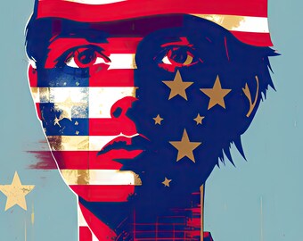 Patriotic Clipart, July 4th Printable, American Pride (Digital Download)