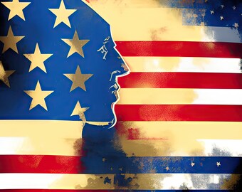 4th of July Clipart Printable, Patriotic Junk Journal Cards (Digital Download)