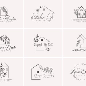 Custom Hand Drawn House Logo |Custom Logo Design | Cottage Logo | Farm Logo | House Logo | Photography Logo | New Small Business Logo |