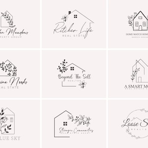 Custom Hand Drawn House Logo |Custom Logo Design | Cottage Logo | Farm Logo | House Logo | Photography Logo | New Small Business Logo |