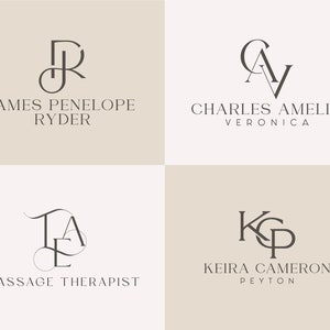 Création de logo personnalisé Création de logo Logo minimaliste Logo immobilier Logo de la lettre initiale Logo monogramme Logo signature Logo photographique image 4