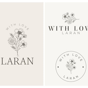 Logo Design Custom Hand Drawn Logo Photography Logo House Logo Custom Logo Design Minimalist Logo House Logo Farm Logo Custom Logo image 7