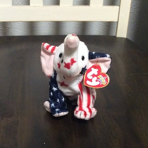 Rare TY Righty 2000 Beanie Baby