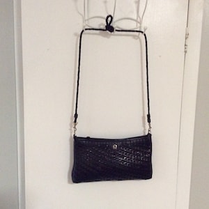 Rare VTG Etienne Aigner woven handbag