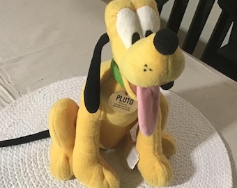 VTG Disney Store Pluto 10.5" plush