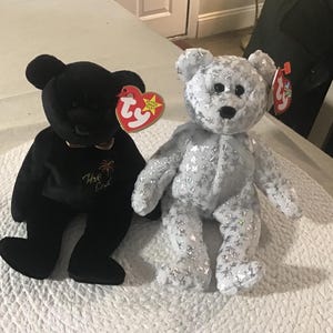 Rare The End & The Beginning Beanie Babies