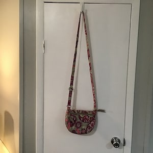 Bolso de mano con estampado Paisley y cuadros de Vera Bradley, de VTG