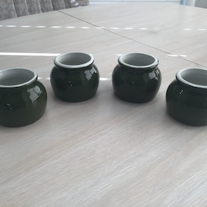 VTG numbered Hall crock bowls
