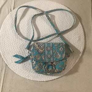 Bolso bandolera totalmente turquesa de Vera Bradley, de VTG