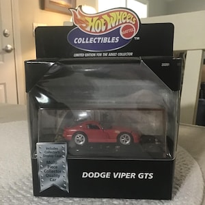 1998 Hot Wheels Limited Edition Dodge Viper GTS