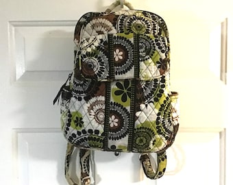 Vera Bradley Blue Floral Lily Backpack - Etsy display picture 1
