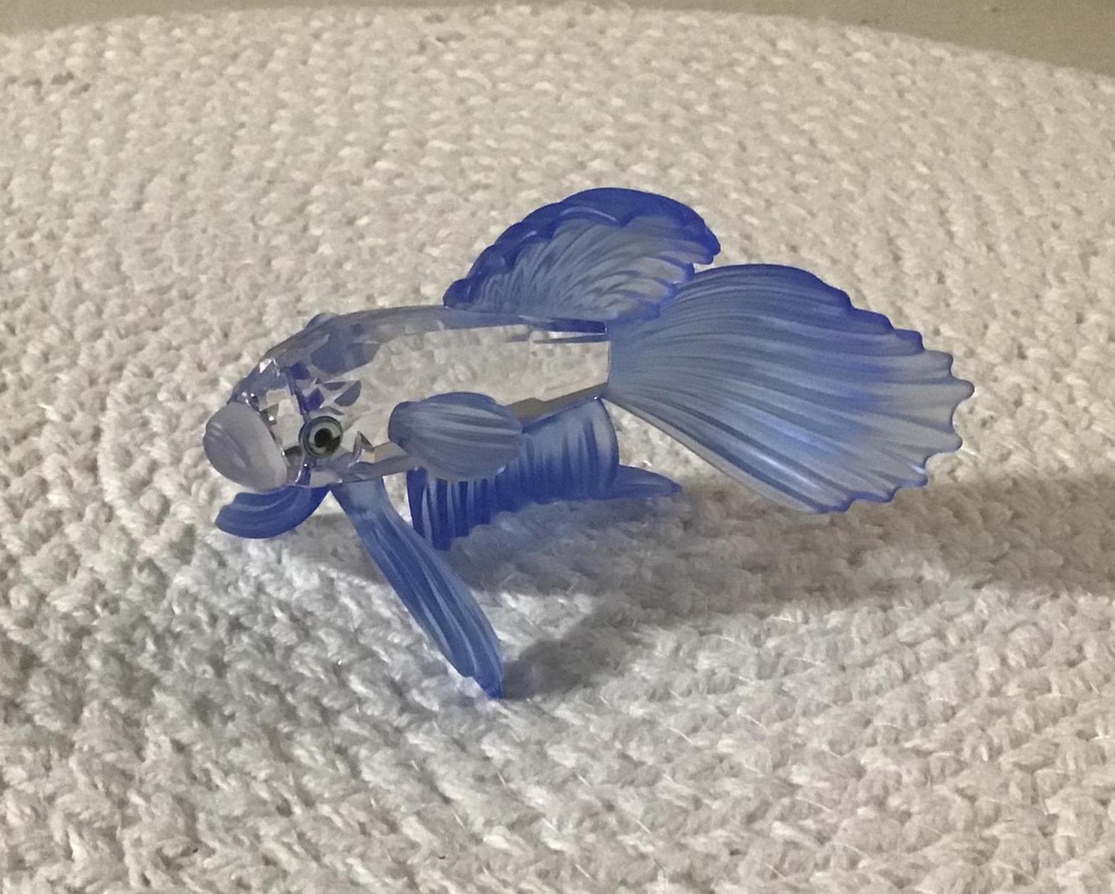 Swarovski crystal figurines fish - Etsy 日本