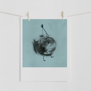 Play | Print making | Print | Black & white print  |  Wall decor
