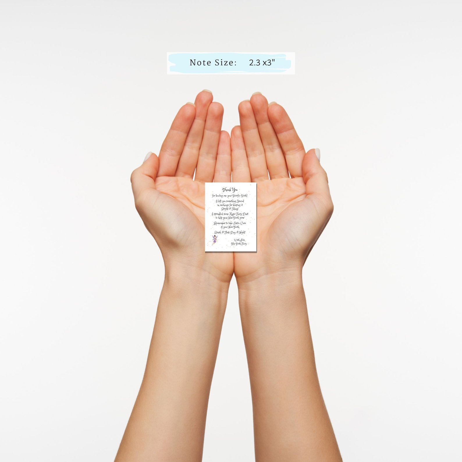 Printable Tooth Fairy Note Mini Tooth Fairy Letter Instant Download printable-tooth-fairy-note-mini-tooth-fairy-letter-instant-download