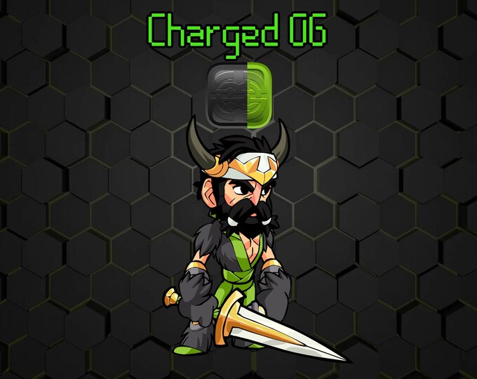Brawlhalla Charged OG Color Scheme for All Legends Free Etsy