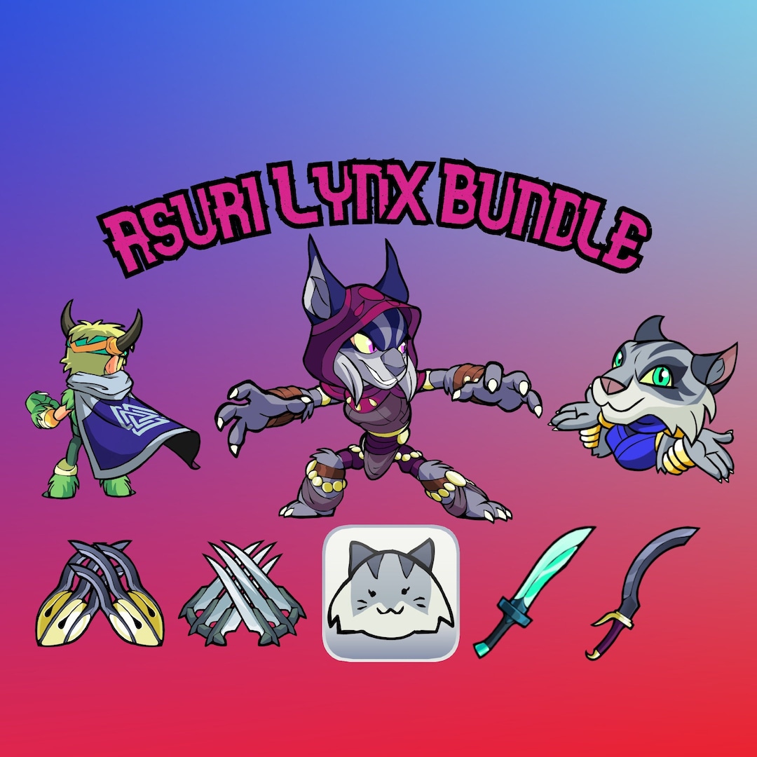 Brawlhalla Asuri Lynx Prime Bundle - Etsy