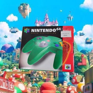 Nintendo 64 Green Controller