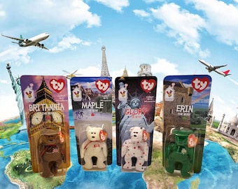 Mcdonald's Ty International Beanie Babies Complete Set