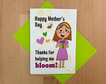 Mother's Day Card | Children's cancer charity fundraising