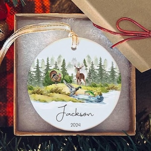 Deer Hunting Ornament | Deer Hunting | Photo Ornament | Hunting Gift | Hunter Gift | Deer Hunt | Wild Game Hunt | Turkey Hunt | Fishing