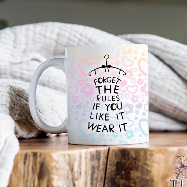 Fashion Mug | Lifes To Short For Boring Clothes | Clothing Mug | Fashionista Gift