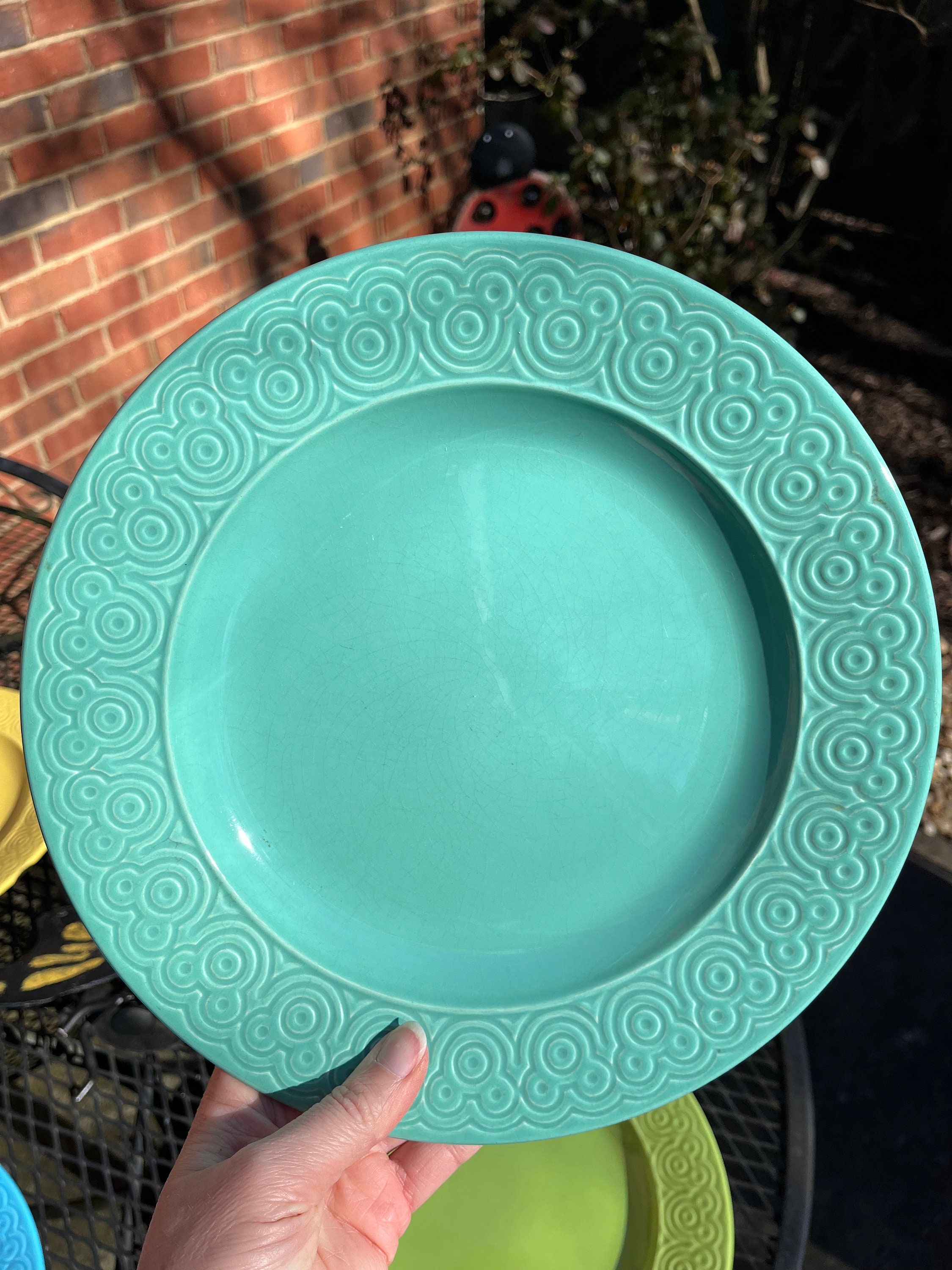 Disney Dinner Plates Set of 4 Made in Portugal Hidden Ears Etsy