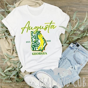 Augusta T-Shirt, Augusta Georgia T-Shirt, Golf Shirt, Women&#39;s T-Shirt, Men&#39;s T-Shirt, Golf Shirt, Trendy Shirt, Golf T-Shirt, Augusta Gear