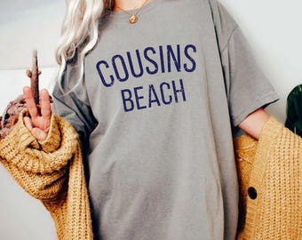 Cousins Beach T-Shirt, Vintage Cousins Beach, Trendy Tee, Beach Shirt, Cousins Beach Tee, Casual Summer Tee, Beachwear, Gift for Cousins Fan