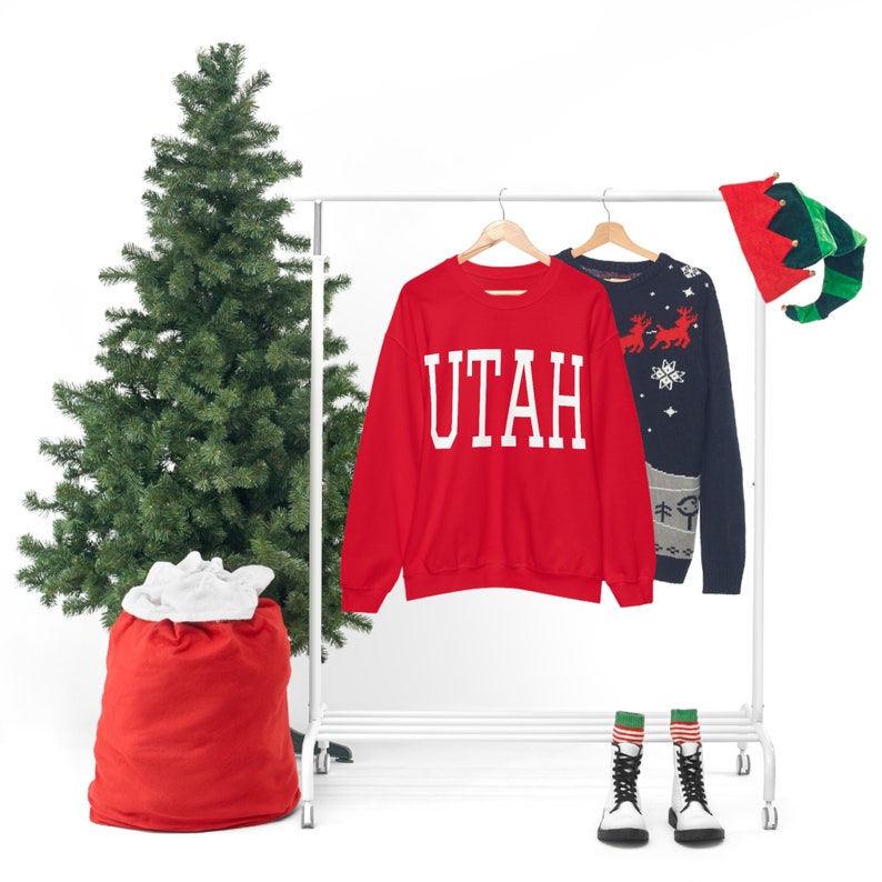 Oversized Utah Sweatshirt, Throwback Utah Crewneck Sweatshirt, Utah Shirt, Utah Gift, Salt Lake City Sweatshirt, SLC Crewneck, College Gift image 10