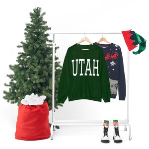 Oversized Utah Sweatshirt, Throwback Utah Crewneck Sweatshirt, Utah Shirt, Utah Gift, Salt Lake City Sweatshirt, SLC Crewneck, College Gift image 5