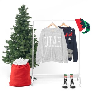 Oversized Utah Sweatshirt, Throwback Utah Crewneck Sweatshirt, Utah Shirt, Utah Gift, Salt Lake City Sweatshirt, SLC Crewneck, College Gift image 7