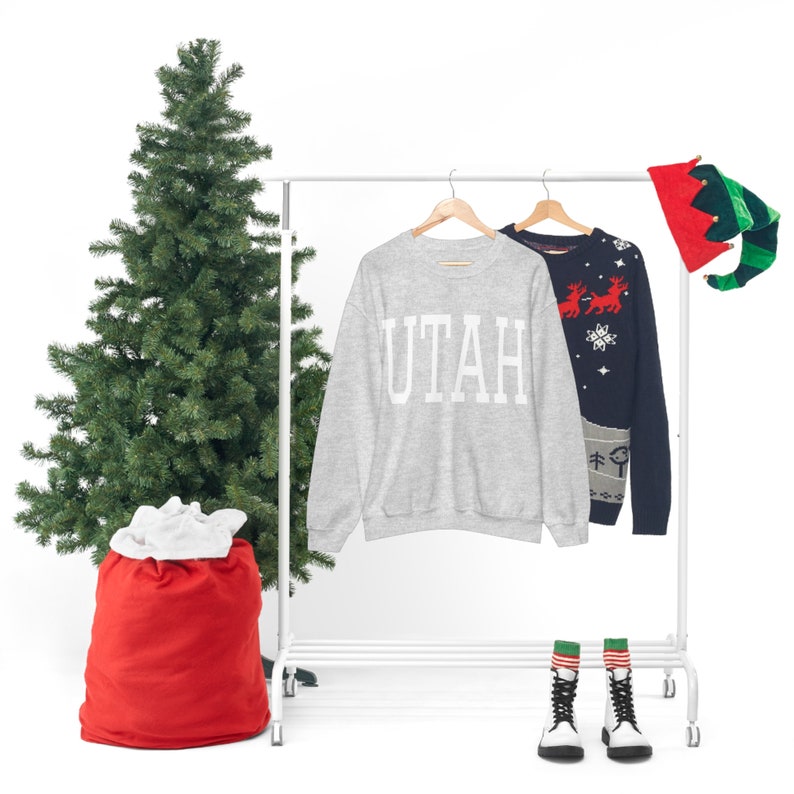 Oversized Utah Sweatshirt, Throwback Utah Crewneck Sweatshirt, Utah Shirt, Utah Gift, Salt Lake City Sweatshirt, SLC Crewneck, College Gift image 7