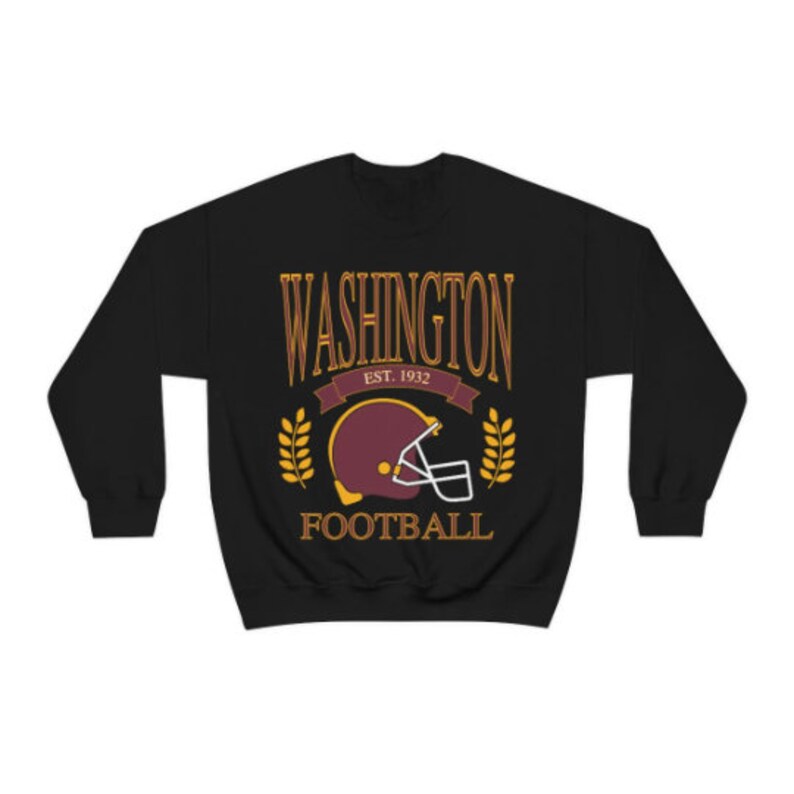 Vintage Washington Crewneck, Retro Football Sweatshirt, Men's and Women's Sweatshirt, Throwback Washington, Gameday Crewneck, Washington Tee image 7