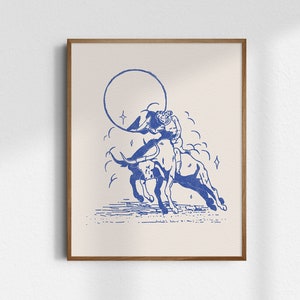Rodeo Queen, Cowgirl Art, Giclée Fine Art Print, Western Art Print, Western Wall Art, Wild West Art, Cowgirl Print, Cowgirl Decor, UNFRAMED