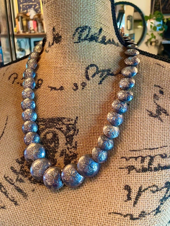 Sterling Silver Native Vintage Necklace