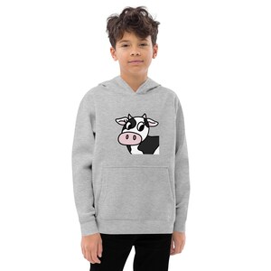 Unisex kids hoodie with animal design, hoodies for kids, animal lover hoodie