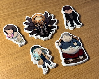 Resident Evil Village - Adesivi in vinile da 3 pollici - Set 2