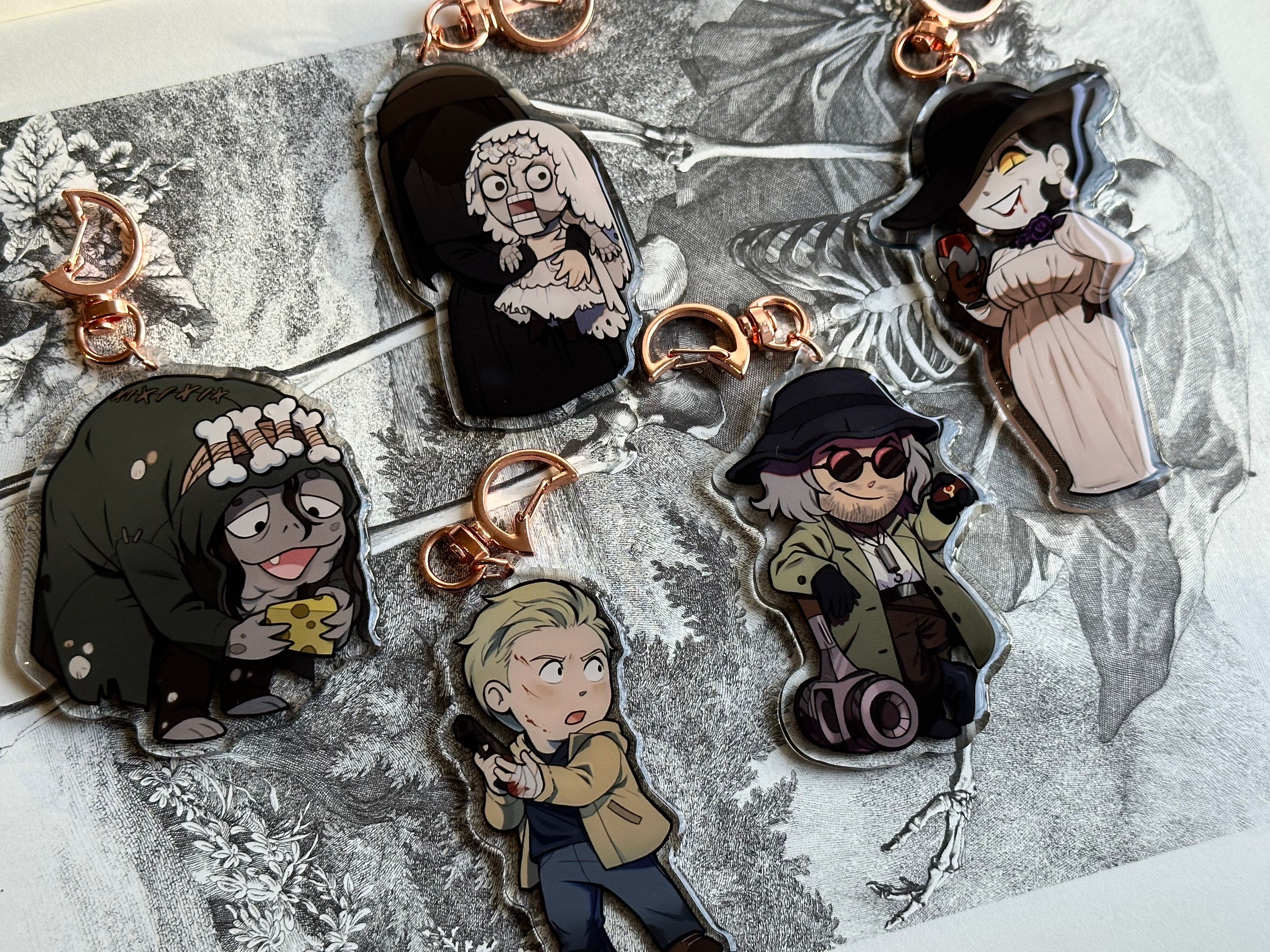 Resident Evil Village 3-inch Acrylic Charms